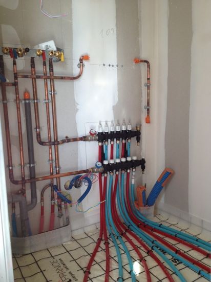 pose de chaudière à Mions